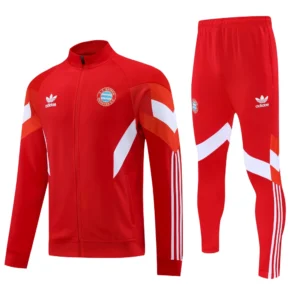 Bayern Munich Training Kit (jacket+Pants) Red 2025-26