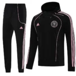 Inter Miami Hoodie Training Kit (Sweatshirt+Pants) Black 2025-26