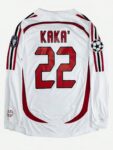 AC Milan Jersey 2006/2007 KAKA 22 Long Sleeve Retro Vintage Football Jersey Sports Top
