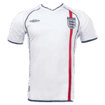 2002 England Home Retro Jersey