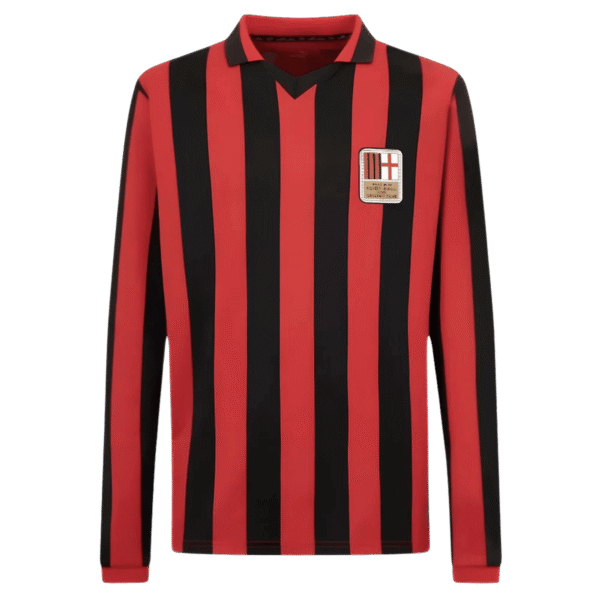 24/25 AC Milan Long Sleeve 125th Anniversary Home Jersey