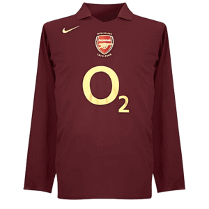 05/06 Arsenal Long Sleeve Home Retro Jersey