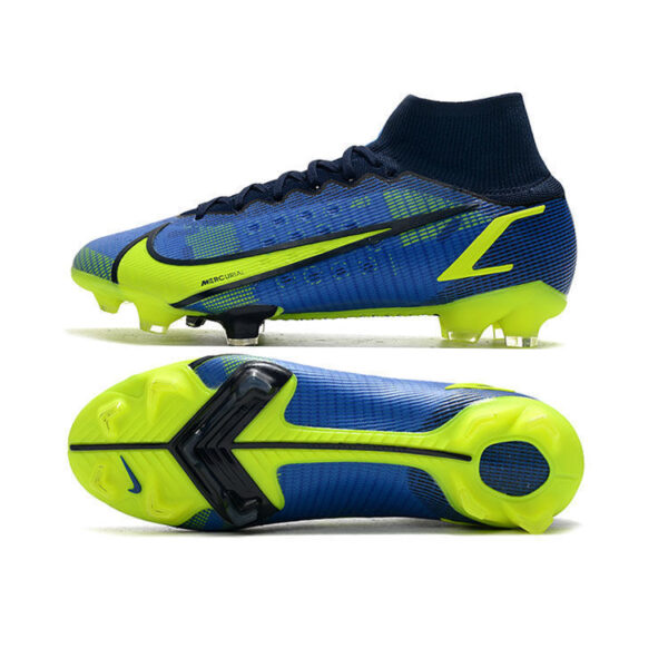 Assassin's 14th generation Football shoe FG long nail high and low top anti slip lightweight AG nail