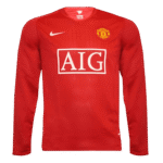 07/08 Man U Long Sleeve Home Retro Jersey