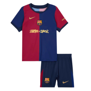 24/25 Kids Barcelona Home Cactus Jack Kit