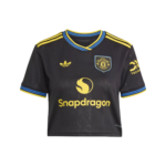 25/26 Man U Crop Top Third Jersey