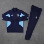 Manchester City Training Kit (jacket+Pants) Royal blue 2025-26