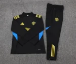 Manchester United Training Kit (sweatshirt+Pants) Black 2025-26
