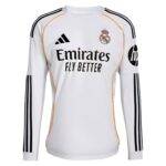 25/26 Real Madrid Home Long Sleeve Jersey