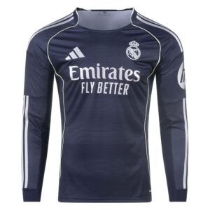 25/26 Real Madrid Away Long Sleeve Jersey