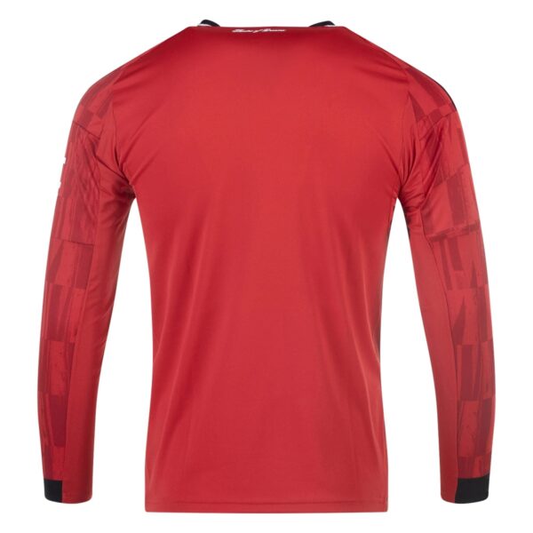25/26 Manchester United Home Long Sleeve Jersey