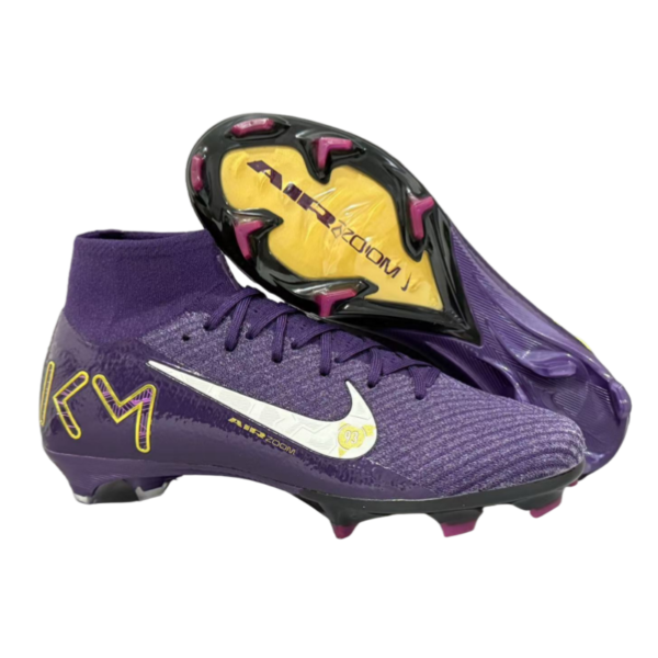 Assassin's 16th generation high top with built-in full air cushion waterproof knitted FG Football shoes