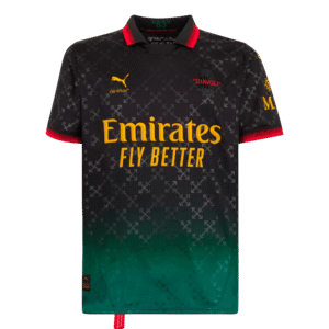 24/25 AC Milan x Off White Black Jersey