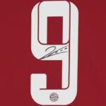 Robert Lewandowski Bayern Munich AutographedAdidas 2021 -2022 Red Jersey-Fanatics AuthenticCertified-Soccer Memorabilia