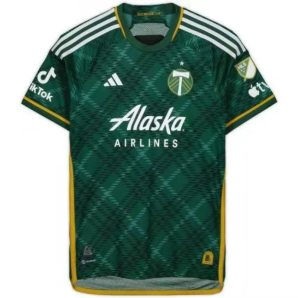 Franck Boli Portland Timbers Autographed Match Used 7 Green Jersey from the 2023 MLS Season Size M Fanatics Authentic Certified Soccer Memorabilia