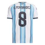 Enzo Fernandes 2026 Argentina Home Jersey
