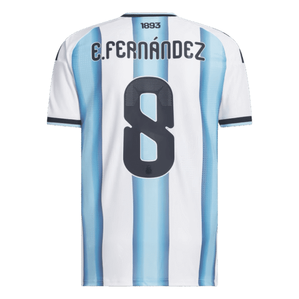 Enzo Fernandes 2026 Argentina Home Jersey