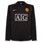 07/08 Man U Long Sleeve Away Retro Jersey