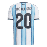 Alexis Mac Allister 2026 Argentina Home Jersey