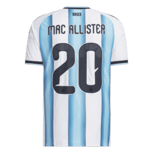 Alexis Mac Allister 2026 Argentina Home Jersey