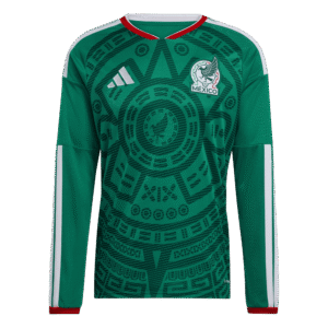 2026 Mexico Home Long Sleeve Jersey