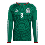 Raul Jimenez 2026 Mexico Long Sleeve Home Jersey