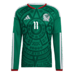 Santiago Gimenez 2026 Mexico Long Sleeve Home Jersey