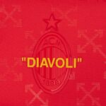 24/25 AC Milan x Off White Red Jersey