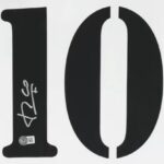 Luis Figo Real Madrid Autographed 2024-25 White Home Adidas versev-BAS-Fanatics Authentic Certified-Soccer Memorabilia