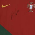 Bruno Fernandes Portugal National Team Autographed 2022-23 Home Jersey-Front Signed-Fanatics Authentic Certified-Soccer Memorabilia
