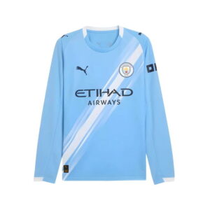 25/26 Manchester City Home Long Sleeve Jersey