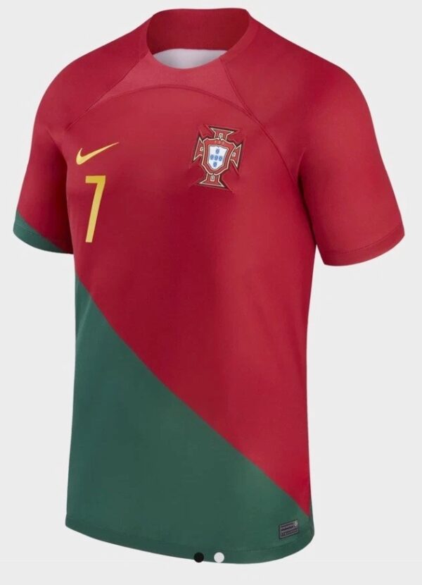 2223 Portugal World Cup Home Jersey #7 Ronaldo