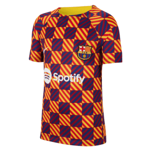 22/23 Barcelona Senyera Pre-Match Jersey