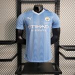  Manchester City 2023-2024 Home Shirt Player Edition
