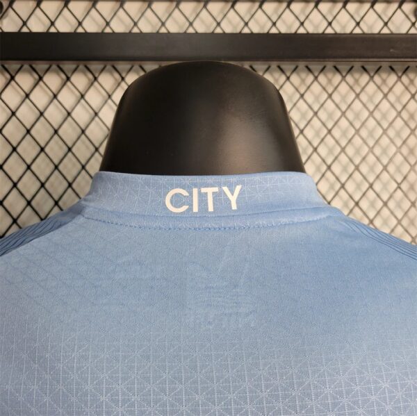  Manchester City 2023-2024 Home Shirt Player Edition