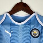 Manchester City 2023-2024 home baby shirt