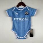 Manchester City 2023-2024 home baby shirt