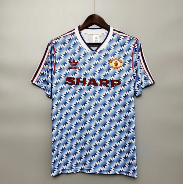 Manchester United 1990-1991 away shirt