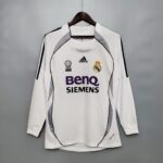 Real Madrid 2006-2007 home long-sleeved shirt