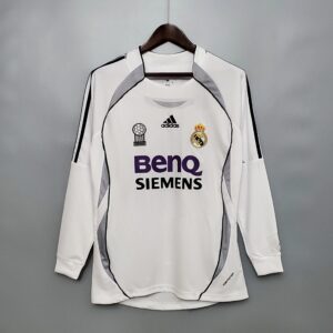 Real Madrid 2006-2007 home long-sleeved shirt