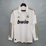  Real Madrid's home long-sleeved shirt for the 2011-2012 season