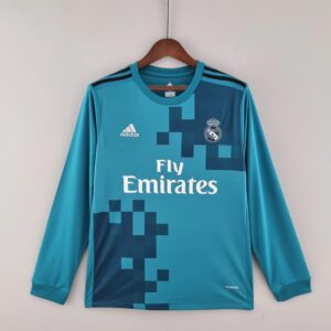 Real Madrid's third away long-sleeved shirt for the 2017-2018 season