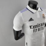 Real Madrid home shirts for the 2022 - 2023 season