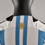Argentina Men's Football Team 2022 Season Home Shirt (Children's Version)